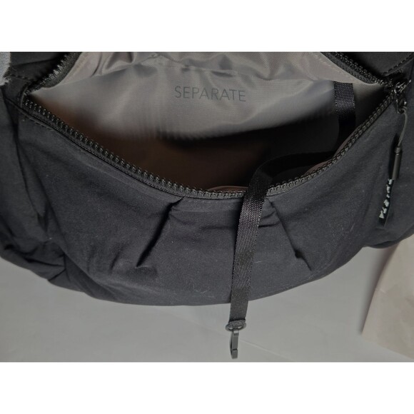 Athleta Kinetic Backpack Black Travel Gym Laptop Commuter Womens 17.5x13.5 main image 13